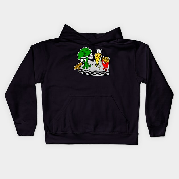 Fast Food Kids Hoodie by LatticeART